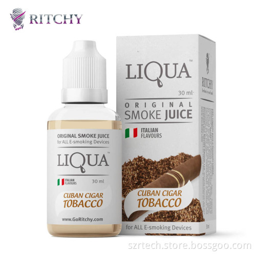 E Liquid with 0 to 24mg Available